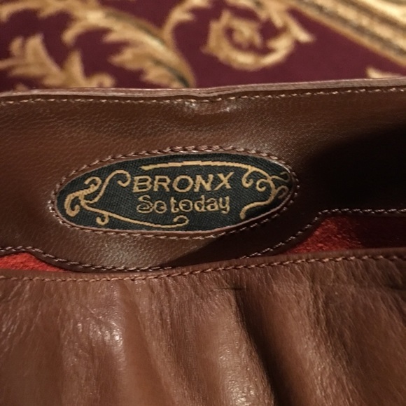 *SOLD* Bronx slouchy leather tall high heel boots - Picture 7 of 7